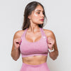 Load image into Gallery viewer, Mesh Panel Seamless Sport Bra - KOR Fitness